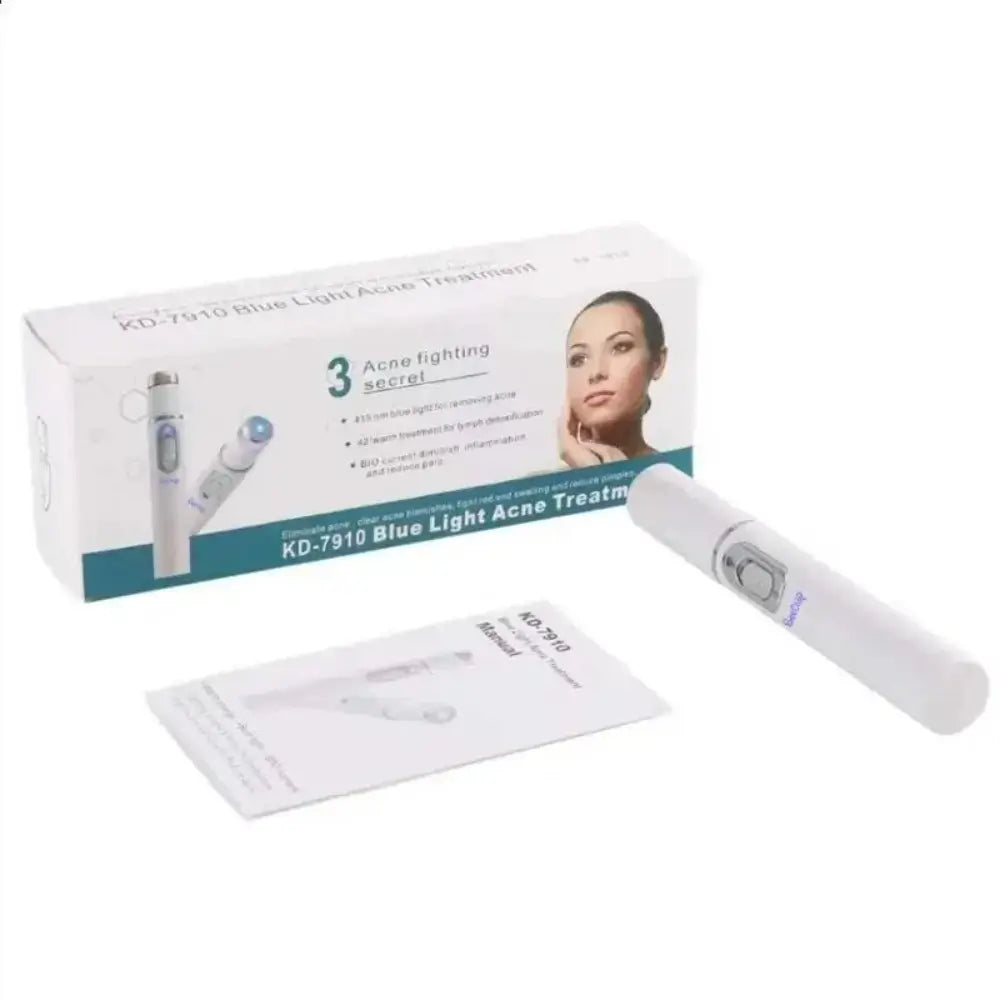 The Blue Light Therapy Facial Pen Packaging