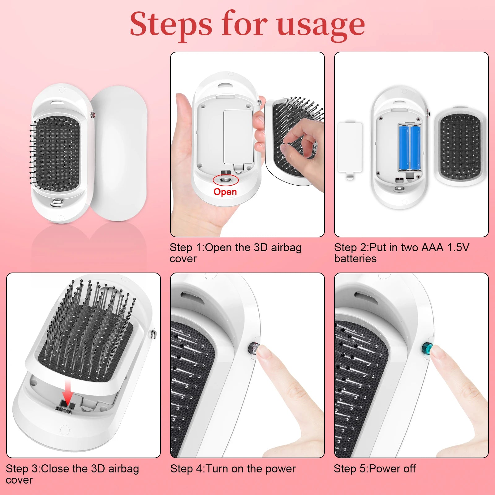 where to buy vibrating foot massager uGlow Brush Ionic Scalp Massager main image 1